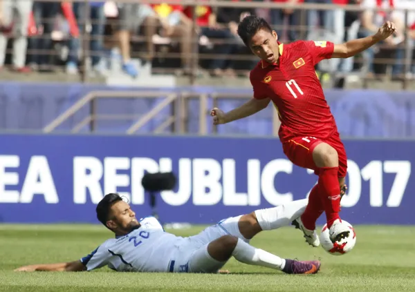 Thất bại 0-2 trước Honduras ở lượt đấu cuối khá tiếc cho thầy trò HLV Hoàng Anh Tuấn. Ảnh: Anh Khoa