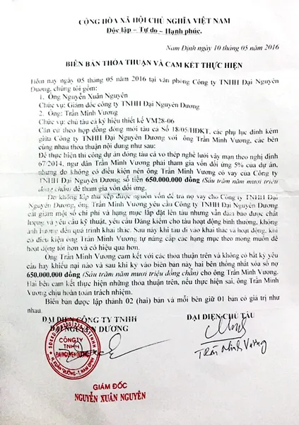 Sự cố tàu vỏ thép đóng theo Nghị định 67: Hé lộ thỏa thuận “đen” giữa doanh nghiệp với ngư dân ảnh 2