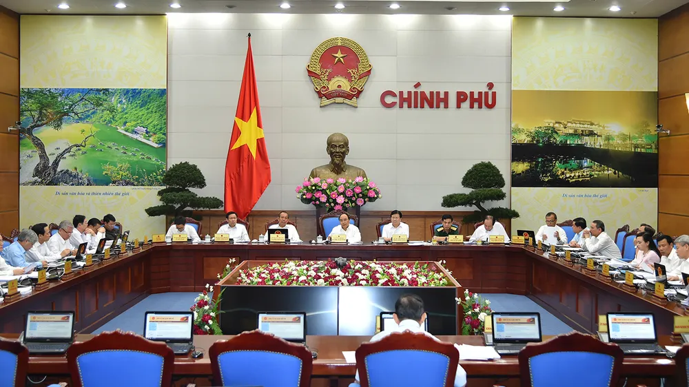 Quang cảnh phiên họp. Ảnh: VGP