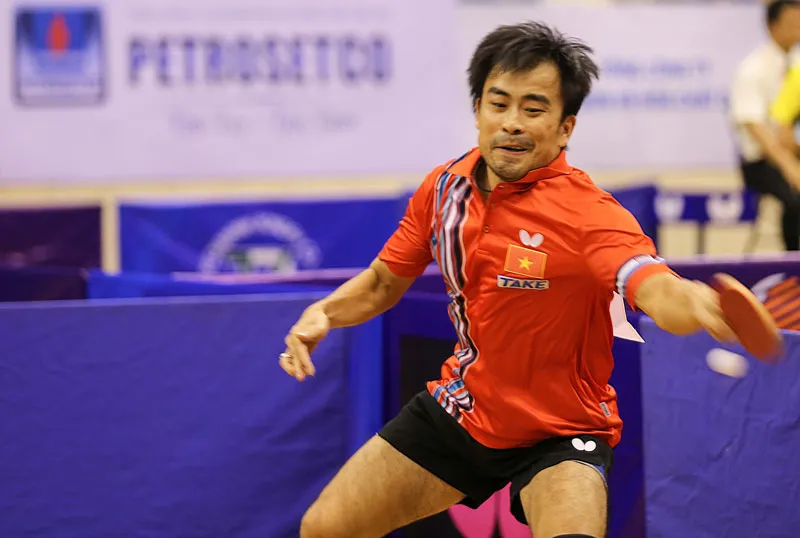 Tuyển thủ Trần Tuấn Quỳnh chắc suất vào vòng trong. Ảnh: Dũng Phương