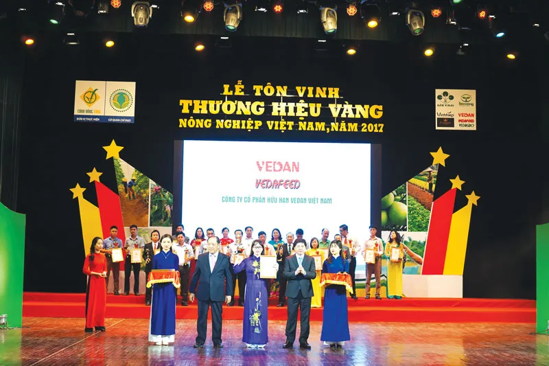 Sản phẩm của Vedan đạt  Thương hiệu vàng nông nghiệp Việt Nam 2017 ảnh 1