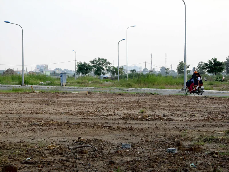 Một số khu đất được tách thửa trong thời gian qua 