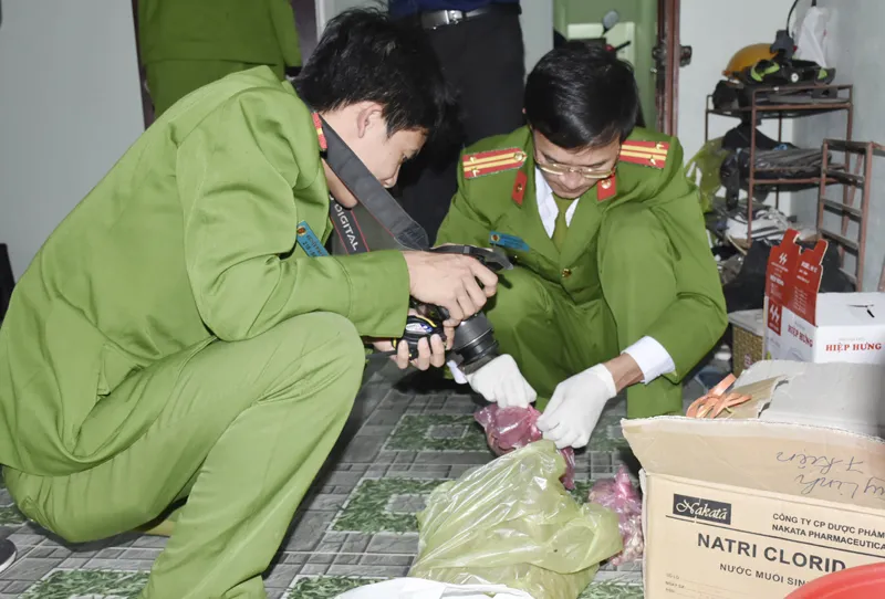 Đã xác định được nghi can gây ra cái chết của cháu bé 23 ngày tuổi ở Thanh Hóa ảnh 1