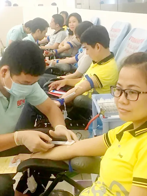 Ngày hiến máu nhân đạo ảnh 1