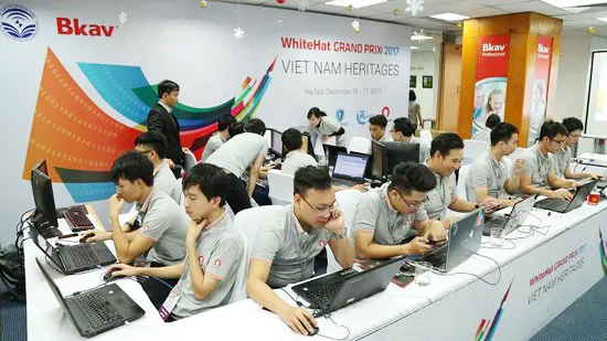Việt Nam đoạt giải nhất cuộc thi WhiteHat Grand Prix 2017 ảnh 1