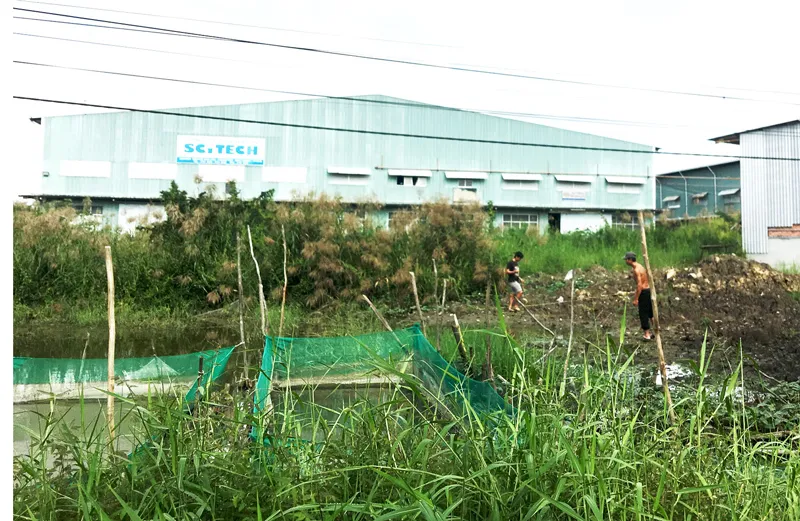 Khu nhà xưởng Công ty TNHH Xây dựng thương mại Khiêm Khải xây dựng chỉ để cho thuê