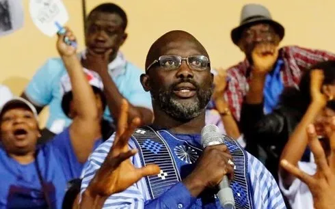 George Weah đắc cử Tổng thống Liberia. Ảnh: REUTERS