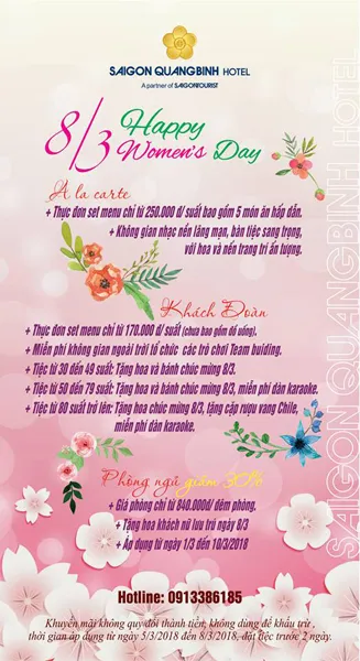 Nhiều ưu đãi dịp 8-3 tại hệ thống Saigontourist  ảnh 7