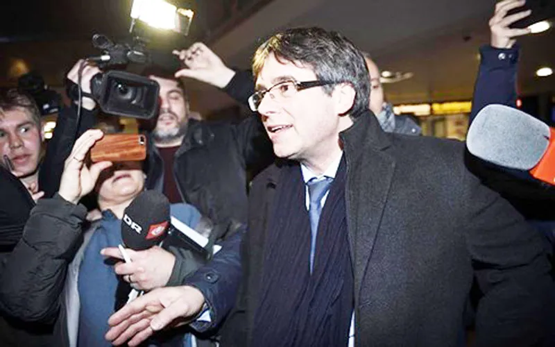 Cựu Thủ hiến Catalonia, ông Carles Puigdemont. (Ảnh: Getty)