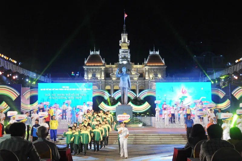 Khai mạc Đại hội TDTT TPHCM lần VIII-2018: Ngày hội lớn của thể thao thành phố ảnh 2