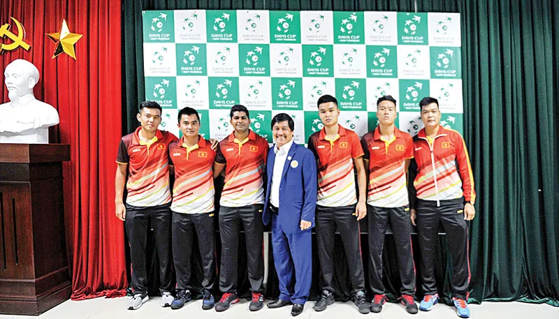 Quần vợt Việt Nam đang nỗ lực tìm kiếm vị thế mới ở đấu trường quốc tế Ảnh: DŨNG PHƯƠNG