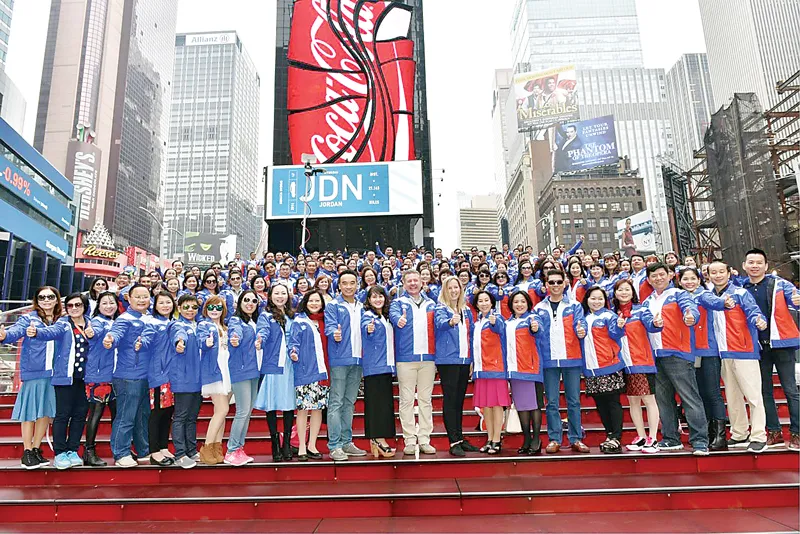 Một đoàn khách Viettours ở Mỹ