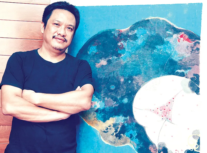Họa sĩ Bùi Tiến Tuấn -  Hành trình đầy đam mê với lụa