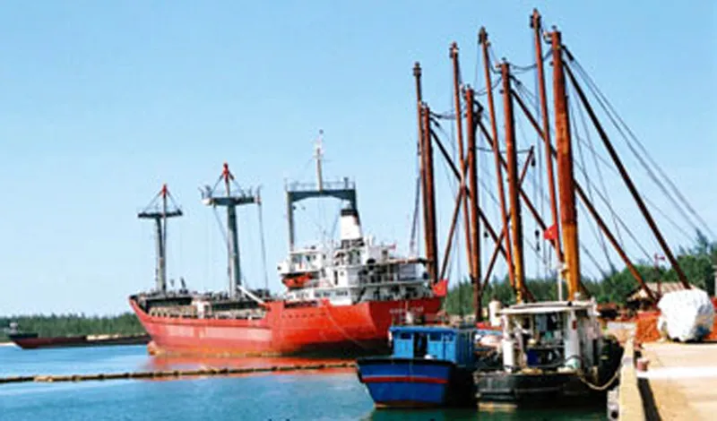 Cảng Kỳ Hà thuộc Khu Kinh tế mở Chu Lai (Quảng Nam) 