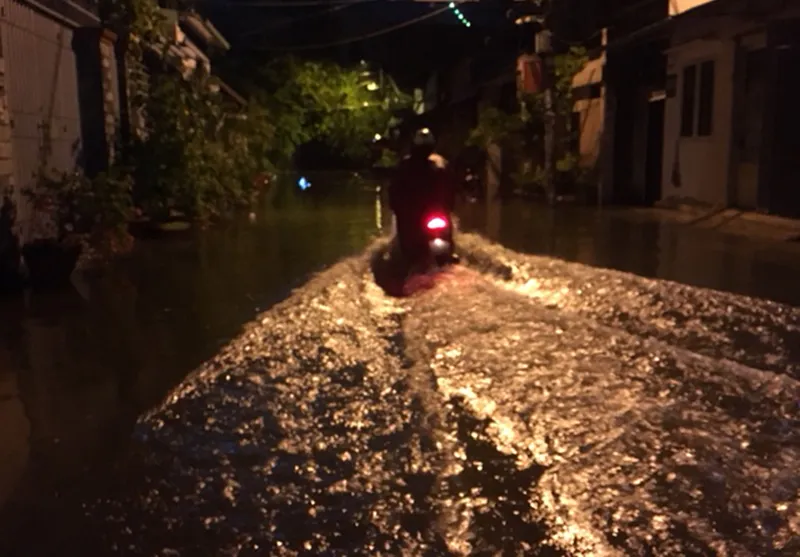 Nước ngập giữa vùng… cao ảnh 1