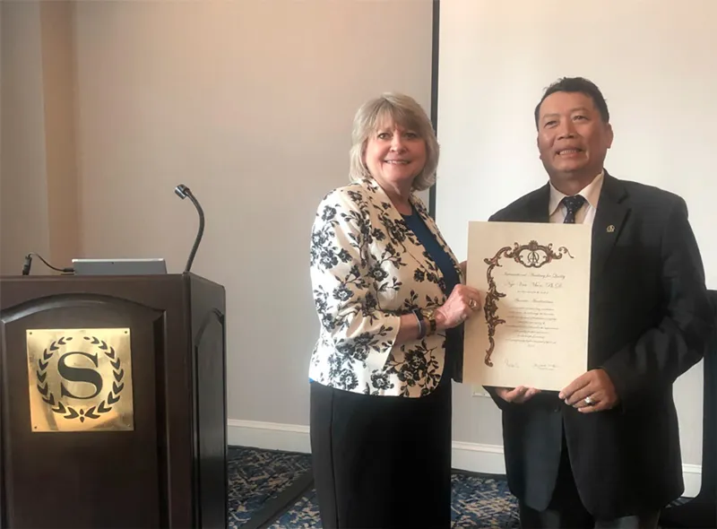 Người Việt Nam đầu tiên được phong Viện sĩ IAQ  ảnh 1