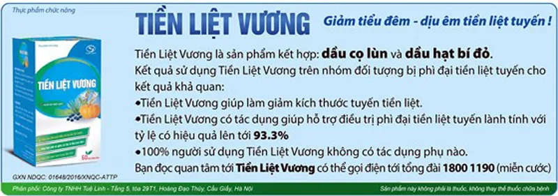 3 nguyên tắc vàng “đập tan” phì đại tiền liệt tuyến ảnh 1