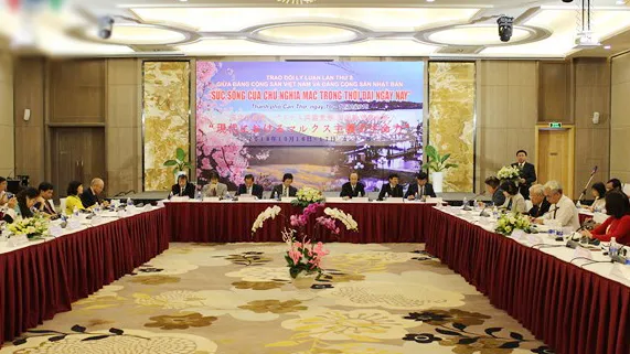 Đảng Cộng sản Việt Nam và Đảng Cộng sản Nhật Bản: Trao đổi lý luận lần thứ 8 ảnh 1