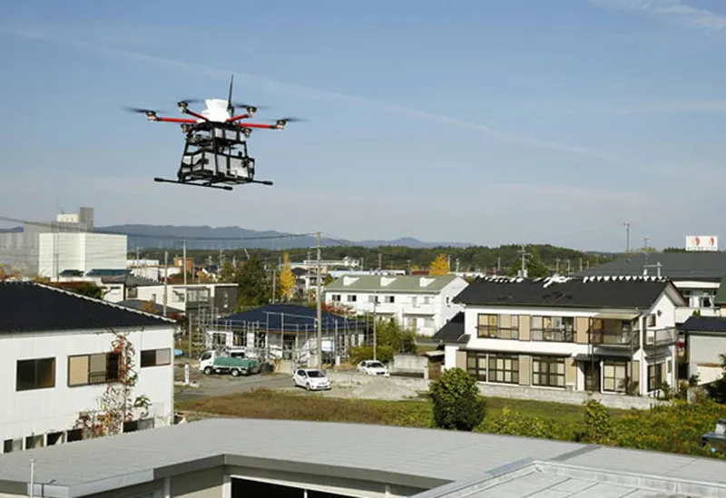Nhật Bản: Giao thư bằng máy bay không người lái 