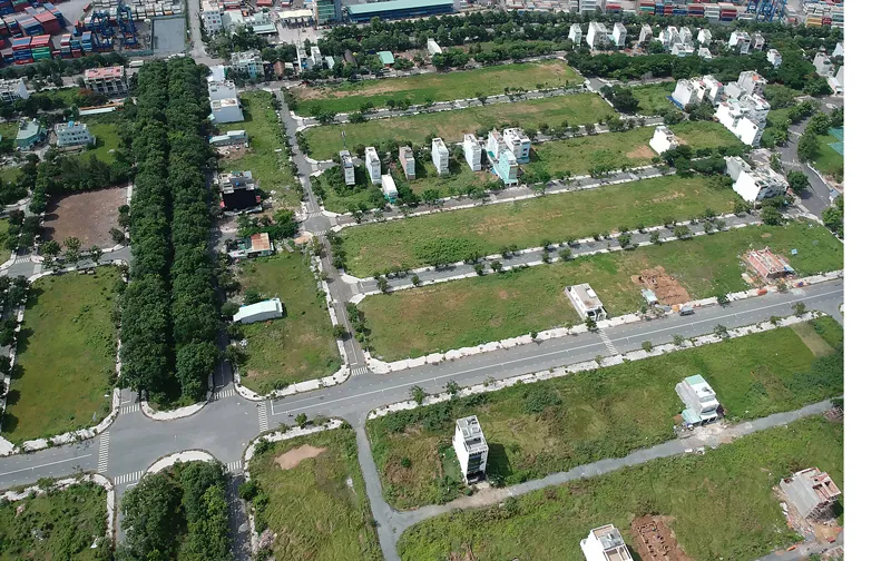 Đất nền phân lô tại quận 2                                 Ảnh: CAO THĂNG