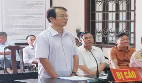 Bị cáo Dương Quang Hợp tại tòa. Ảnh: VOV 