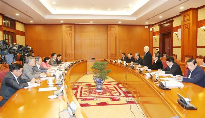 Không được cầu toàn và nóng vội khi triển khai các nghị quyết của Đảng ảnh 1