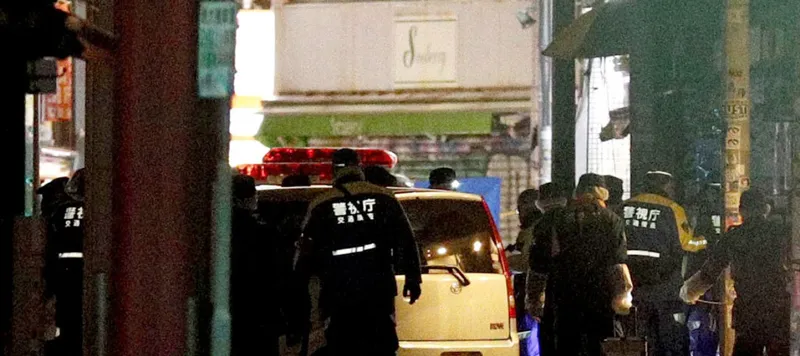 Hiện trường vụ đâm xe. Ảnh: AP