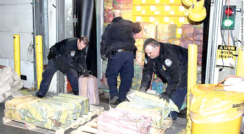 Mỹ tịch thu lượng cocaine kỷ lục