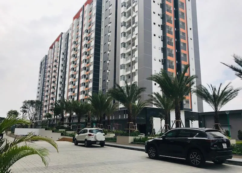 Một dự án chung cư vừa bàn giao nhà cho cư dân vào cuối 2018 tại quận 9, TPHCM                                                                                                                                Ảnh: HUY ANH