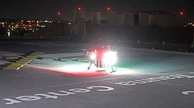 Vận chuyển nội tạng cấy ghép bằng drone