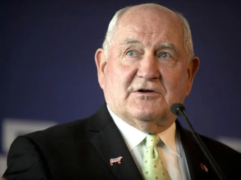 Bộ Trưởng Nông Nghiệp Mỹ Sonny Perdue   (Nguồn: Reuters) – 