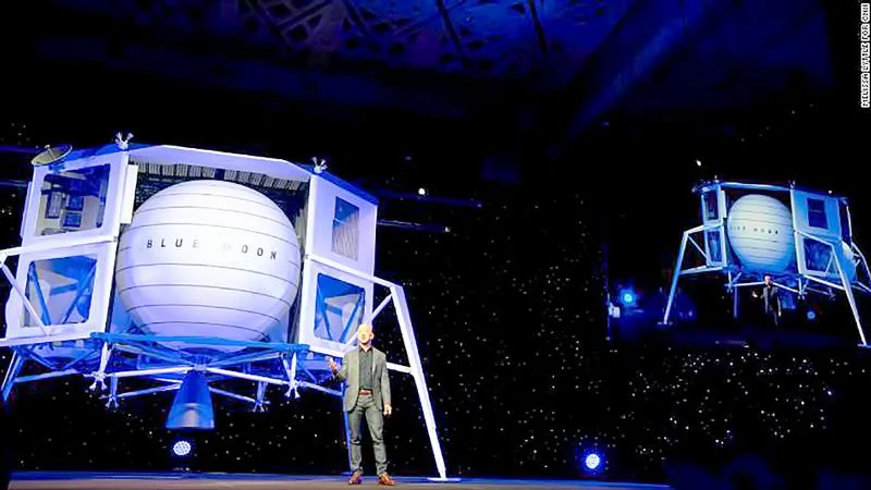 Nhà sáng lập Amazon muốn chinh phục Mặt trăng