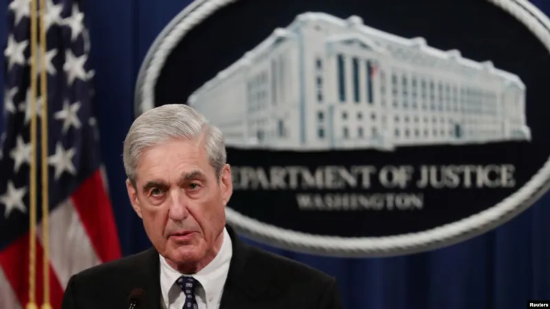 Công tố viên đặc biệt Robert Mueller      Ảnh:  REUTERS