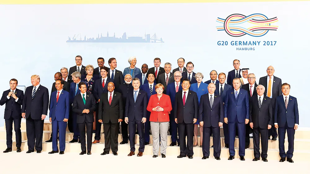 Thủ tướng Nguyễn Xuân Phúc và các trưởng đoàn tham dự hội nghị