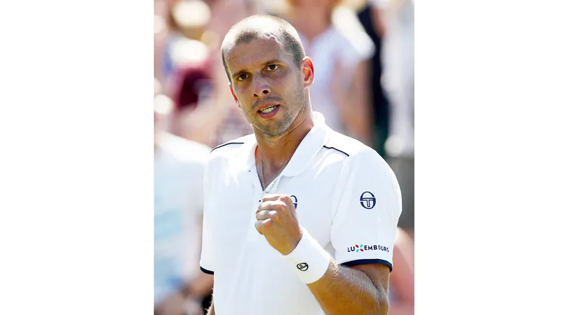 Gilles Muller trở thành nhân vật đáng chú ý nhất ở Wimbledon năm nay.