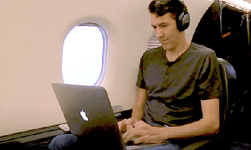 Sử dụng máy bay để đi làm