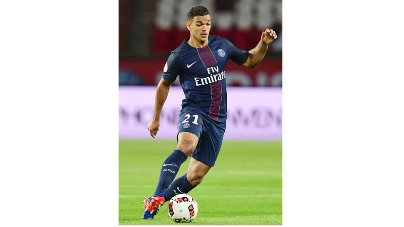 Hatem Ben Arfa gây thất vọng trong màu áo PSG.
