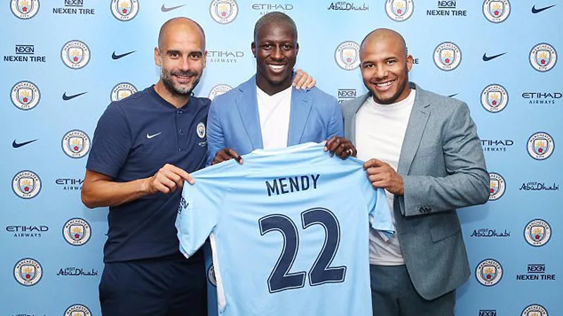 Benjamin Mendy đã lập kỷ mục mới đối với một hậu vệ khi ra mắt tại Man.City. ​