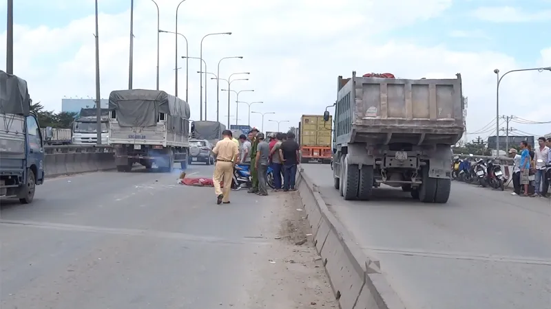 Hiện trường vụ tai nạn