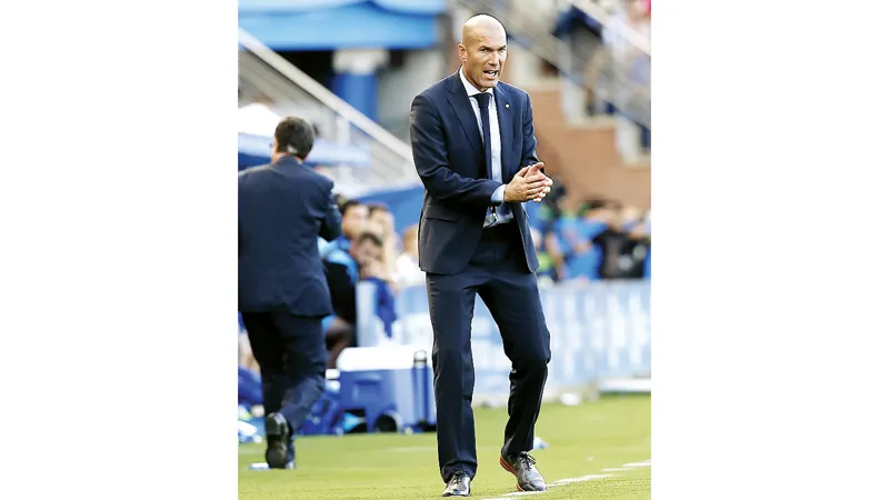 HLV Zidane đang chịu áp lực thắng trận sân nhà đầu tiên của mùa giải này