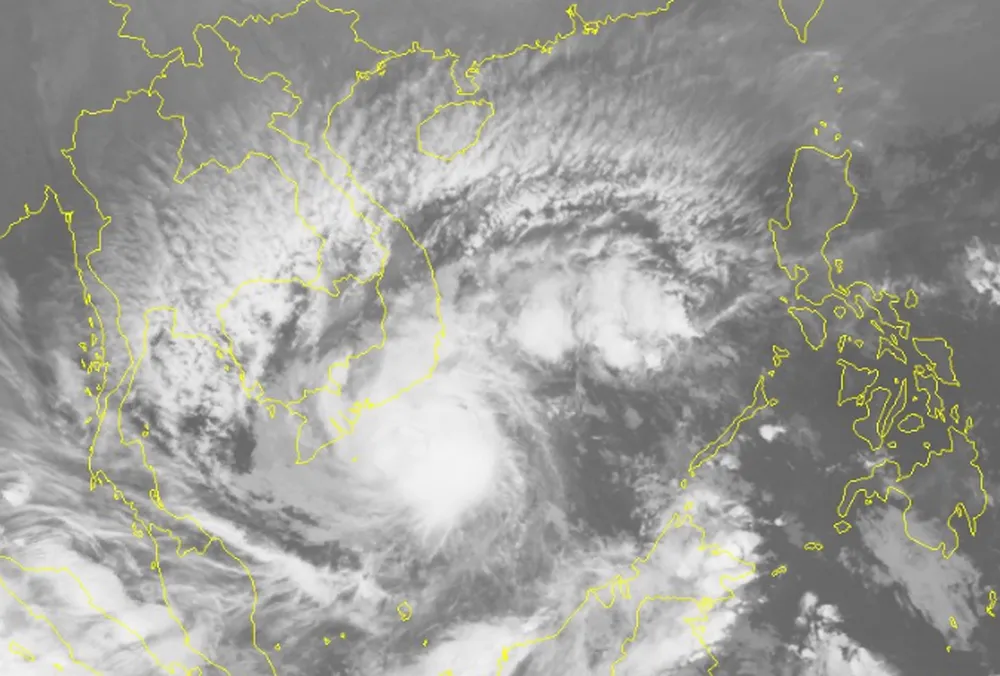 Tối và đêm 25-12, bão số 16 sẽ đi vào đất liền các tỉnh từ Bà Rịa-Vũng Tàu đến Cà Mau ảnh 1