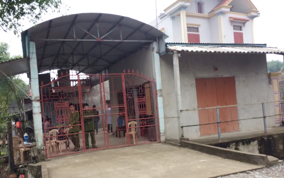 Căn nhà xảy ra vụ án mạng