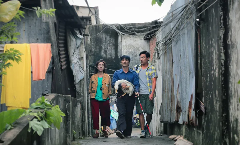 Bộ ba diễn viên chính của 798Mười