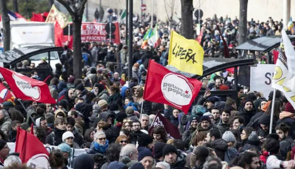 Biểu tình chống phân biệt chủng tộc ở Italia ảnh 1