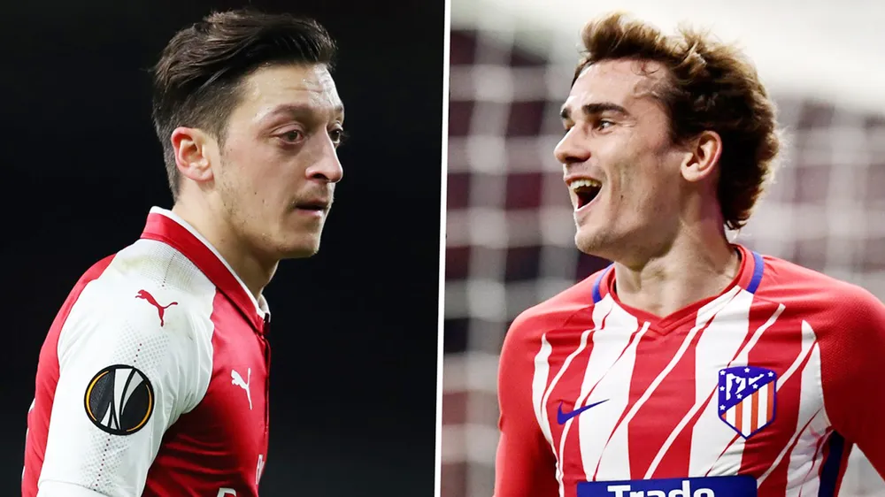 BK lượt đi Europa League 2018 (27-4): Arsenal đại chiến Atletico Madrid