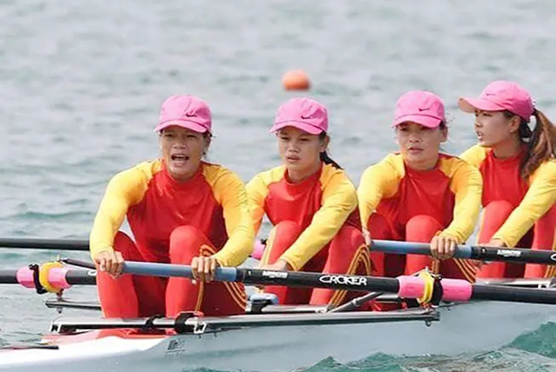 Quyết tâm tuyệt vời của 4 cô gái rowing Việt Nam