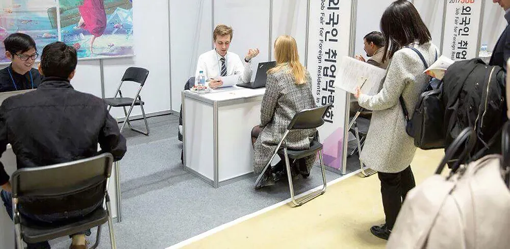 Hội chợ việc làm dành cho người nước ngoài ở Seoul