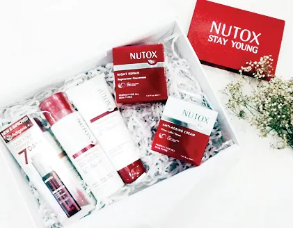 Nutox chăm sóc và chống lão hóa da đã đến Việt Nam