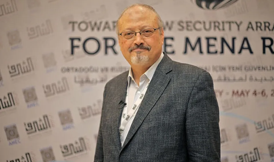 Nhà báo Khashoggi 