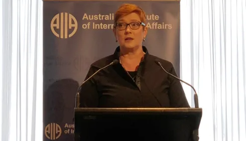 Ngoại trưởng Australia Marise Payne. 